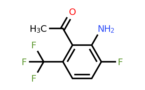 1805393-01-4 | 2'-Amino-3'-fluoro-6'-(trifluoromethyl)acetophenone