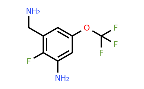 1805394-15-3 | 3-Amino-2-fluoro-5-(trifluoromethoxy)benzylamine
