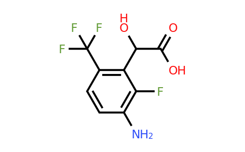 1805394-64-2 | 3-Amino-2-fluoro-6-(trifluoromethyl)mandelic acid