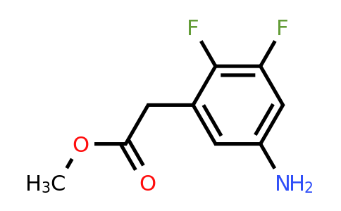 1805396-75-1 | Methyl 5-amino-2,3-difluorophenylacetate