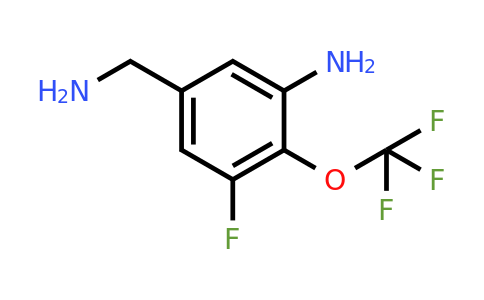 1805401-25-5 | 3-Amino-5-fluoro-4-(trifluoromethoxy)benzylamine