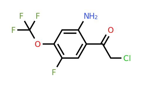 1805401-65-3 | 2'-Amino-5'-fluoro-4'-(trifluoromethoxy)phenacyl chloride
