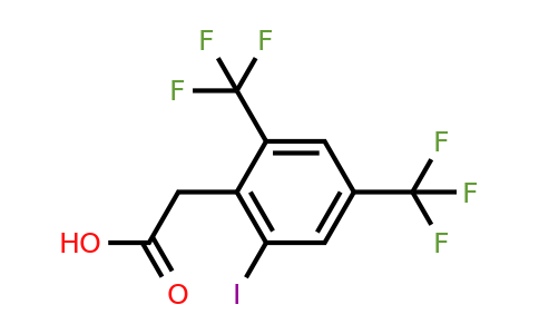 1805403-76-2 | 2,4-Bis(trifluoromethyl)-6-iodophenylacetic acid