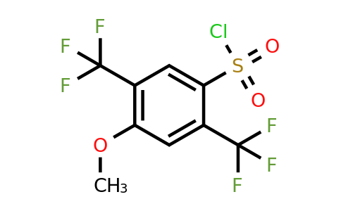 1805404-50-5 | 2,5-Bis(trifluoromethyl)-4-methoxybenzenesulfonylchloride
