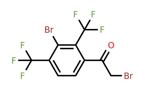 1805405-53-1 | 2',4'-Bis(trifluoromethyl)-3'-bromophenacyl bromide