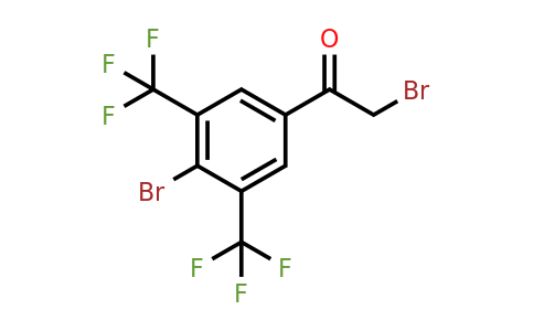 1805405-66-6 | 3',5'-Bis(trifluoromethyl)-4'-bromophenacyl bromide