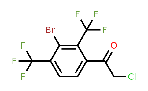 1805405-76-8 | 2',4'-Bis(trifluoromethyl)-3'-bromophenacyl chloride