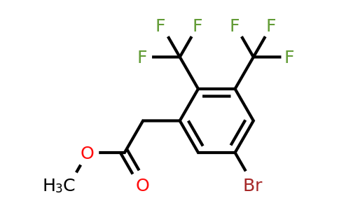 1805406-05-6 | Methyl 2,3-bis(trifluoromethyl)-5-bromophenylacetate