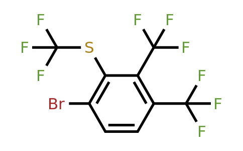 1805406-37-4 | 2,3-Bis(trifluoromethyl)-6-bromo(trifluoromethylthio)benzene