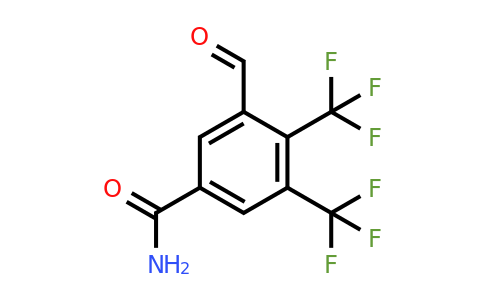 1805407-05-9 | 3,4-Bis(trifluoromethyl)-5-formylbenzamide