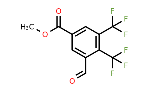 1805407-60-6 | Methyl 3,4-bis(trifluoromethyl)-5-formylbenzoate