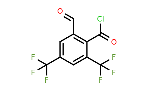 1805407-74-2 | 2,4-Bis(trifluoromethyl)-6-formylbenzoyl chloride