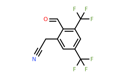 1805408-18-7 | 3,5-Bis(trifluoromethyl)-2-formylphenylacetonitrile