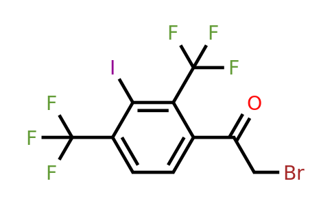 1805410-09-6 | 2',4'-Bis(trifluoromethyl)-3'-iodophenacyl bromide