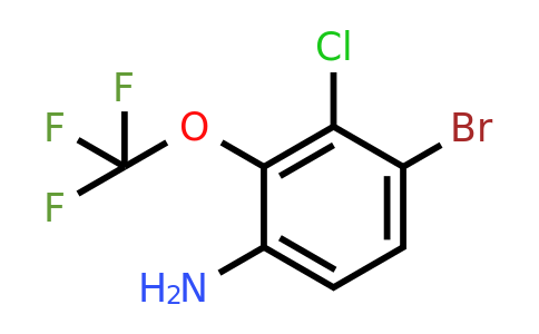 1805410-57-4 | 4-Bromo-3-chloro-2-(trifluoromethoxy)aniline