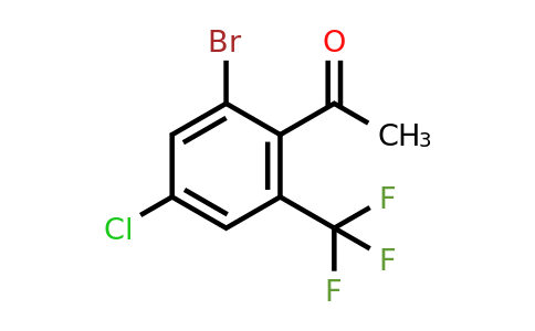 1805410-64-3 | 2'-Bromo-4'-chloro-6'-(trifluoromethyl)acetophenone