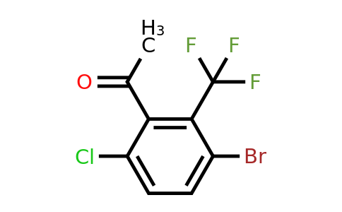 1805410-74-5 | 3'-Bromo-6'-chloro-2'-(trifluoromethyl)acetophenone