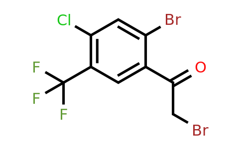 1805410-98-3 | 2'-Bromo-4'-chloro-5'-(trifluoromethyl)phenacyl bromide