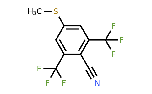 1805411-14-6 | 3,5-Bis(trifluoromethyl)-4-cyanothioanisole