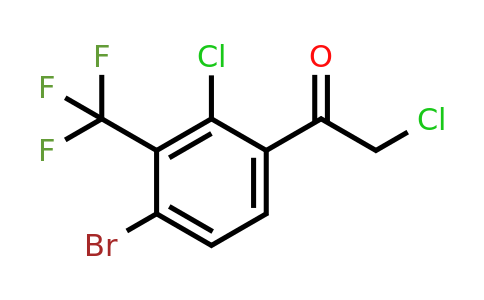 1805411-21-5 | 4'-Bromo-2'-chloro-3'-(trifluoromethyl)phenacyl chloride