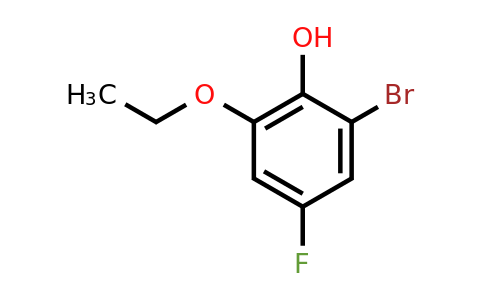 1805414-56-5 | 2-Bromo-6-ethoxy-4-fluorophenol