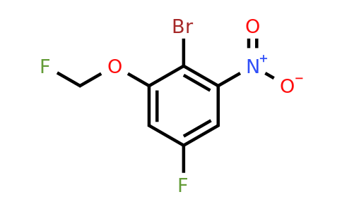 1805415-81-9 | 1-Bromo-4-fluoro-2-fluoromethoxy-6-nitrobenzene