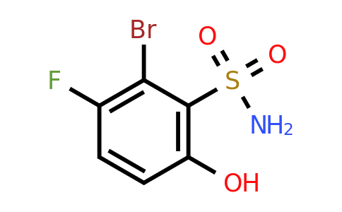 1805416-49-2 | 2-Bromo-3-fluoro-6-hydroxybenzenesulfonamide