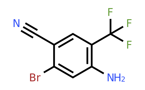 1805416-60-7 | 5-Bromo-4-cyano-2-(trifluoromethyl)aniline