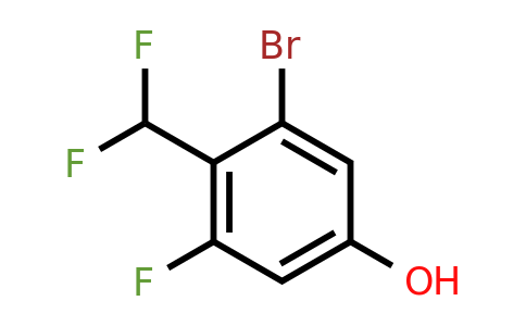 1805417-12-2 | 2-Bromo-6-fluoro-4-hydroxybenzodifluoride