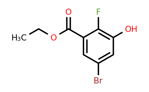 1805417-52-0 | Ethyl 5-bromo-2-fluoro-3-hydroxybenzoate