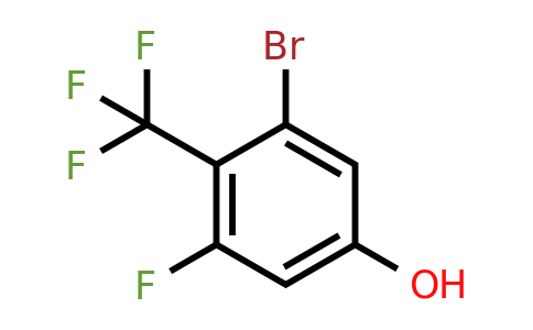1805417-79-1 | 2-Bromo-6-fluoro-4-hydroxybenzotrifluoride