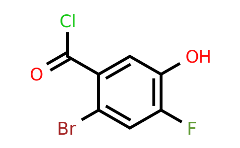 1805417-95-1 | 2-Bromo-4-fluoro-5-hydroxybenzoyl chloride