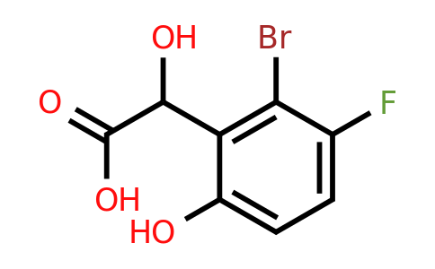 1805418-77-2 | 2-Bromo-3-fluoro-6-hydroxymandelic acid