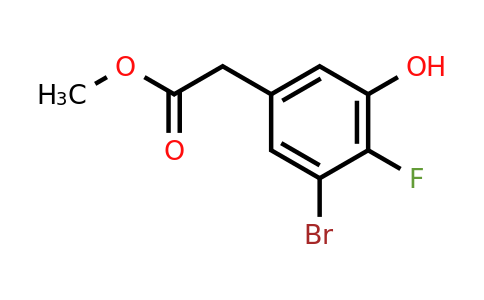 1805419-47-9 | Methyl 3-bromo-4-fluoro-5-hydroxyphenylacetate