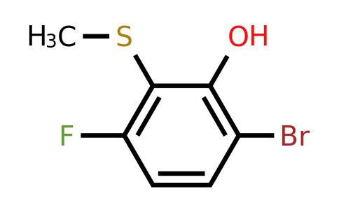 1805419-94-6 | 3-Bromo-6-fluoro-2-hydroxythioanisole