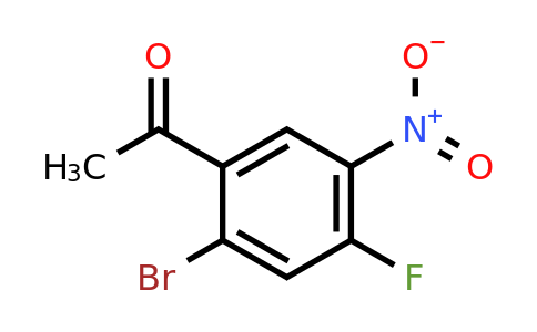 1805420-75-0 | 2'-Bromo-4'-fluoro-5'-nitroacetophenone