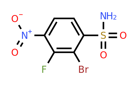 1805421-23-1 | 2-Bromo-3-fluoro-4-nitrobenzenesulfonamide
