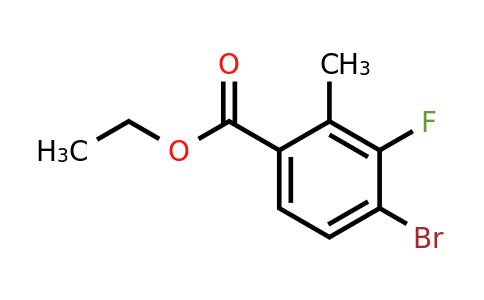 1805421-48-0 | Ethyl 4-bromo-3-fluoro-2-methylbenzoate