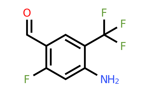 1805425-71-1 | 4-Amino-2-fluoro-5-(trifluoromethyl)benzaldehyde