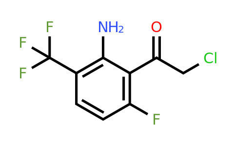 1805427-88-6 | 2'-Amino-6'-fluoro-3'-(trifluoromethyl)phenacyl chloride