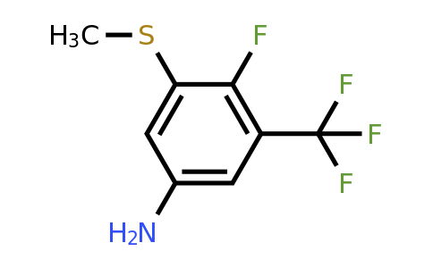 1805428-52-7 | 5-Amino-2-fluoro-3-(trifluoromethyl)thioanisole