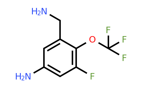 1805432-57-8 | 5-Amino-3-fluoro-2-(trifluoromethoxy)benzylamine