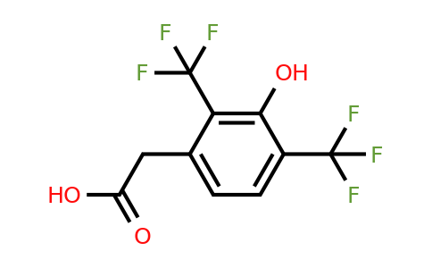 1805437-11-9 | 2,4-Bis(trifluoromethyl)-3-hydroxyphenylacetic acid