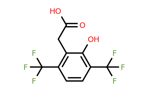 1805437-18-6 | 3,6-Bis(trifluoromethyl)-2-hydroxyphenylacetic acid