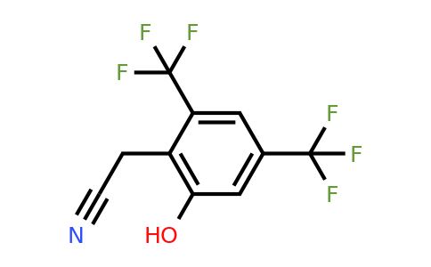 1805438-12-3 | 2,4-Bis(trifluoromethyl)-6-hydroxyphenylacetonitrile
