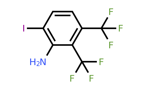 1805438-37-2 | 2,3-Bis(trifluoromethyl)-6-iodoaniline