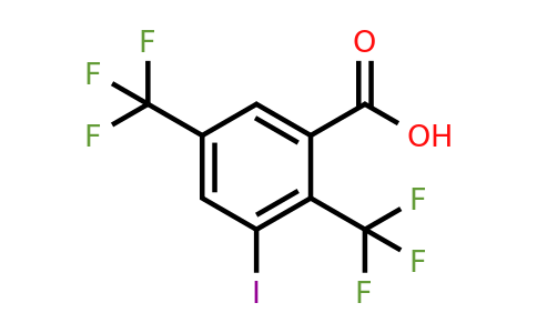 1805439-92-2 | 2,5-Bis(trifluoromethyl)-3-iodobenzoic acid