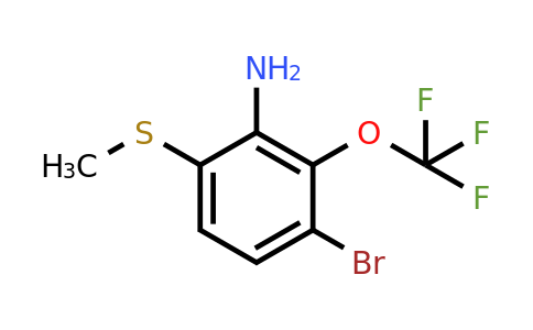 1805445-72-0 | 2-Amino-4-bromo-3-(trifluoromethoxy)thioanisole