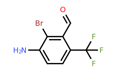 1805445-98-0 | 3-Amino-2-bromo-6-(trifluoromethyl)benzaldehyde