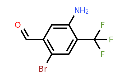 1805446-06-3 | 5-Amino-2-bromo-4-(trifluoromethyl)benzaldehyde